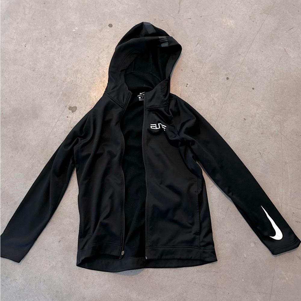 Nike Elite Zippered Hoodie L Mens